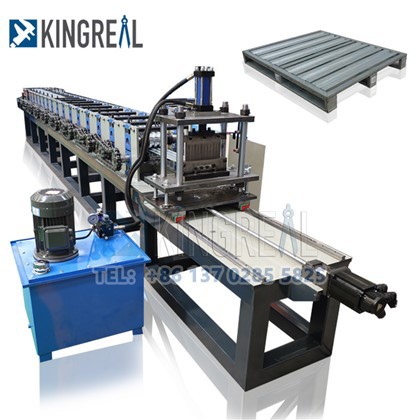 Machine de formage de palettes en acier galvanisé