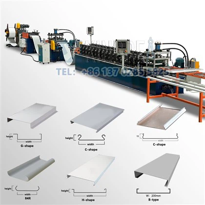 Machine de plafond linéaire en métal